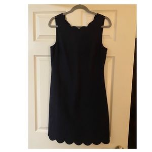 J Crew Scalloped Shift Dress